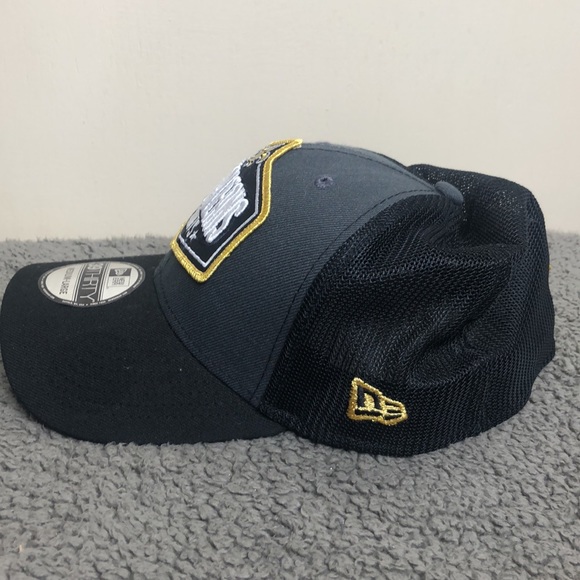 New Orleans Saints New Era 2021 Draft Hat Flexfit Mens Trucker Cap Med/Large - Picture 4 of 5